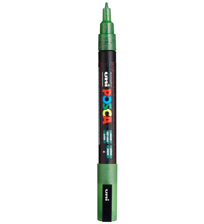 Markeris POSCA PC-3ML, lame-green/blizgantis žalias Markeris POSCA PC-3ML, lame-green/blizgantis žalias