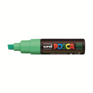 Markeris POSCA PC-8K, fluo green/fluo žalias, 1 vnt.