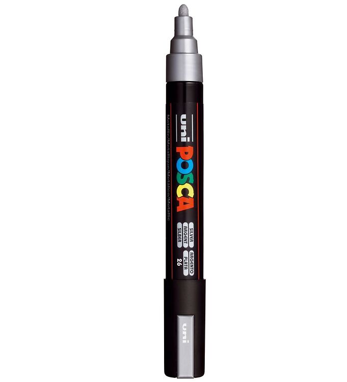 Markeris POSCA PC-5M, silver/sidabrinis, 1vnt. Markeris POSCA PC-5M, silver/sidabrinis, 1vnt.