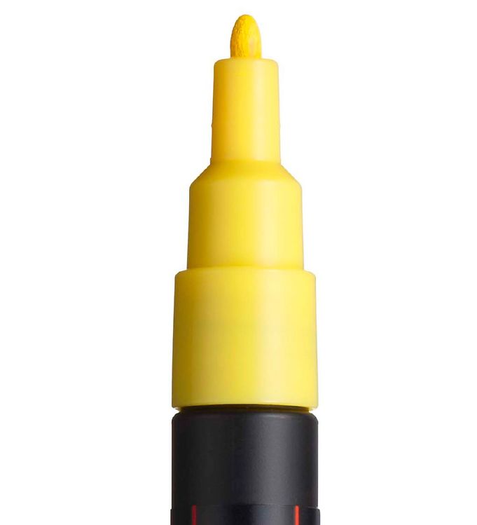 Markeris POSCA PC-3M, yellow/geltonas, 1 vnt.-2 Markeris POSCA PC-3M, yellow/geltonas, 1 vnt.-2