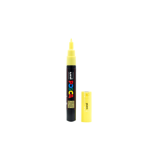 Markeris POSCA PC-3M, sunshine yellow/saulėtai geltonas, 1 vnt. Markeris POSCA PC-3M, sunshine yellow/saulėtai geltonas, 1 vnt.