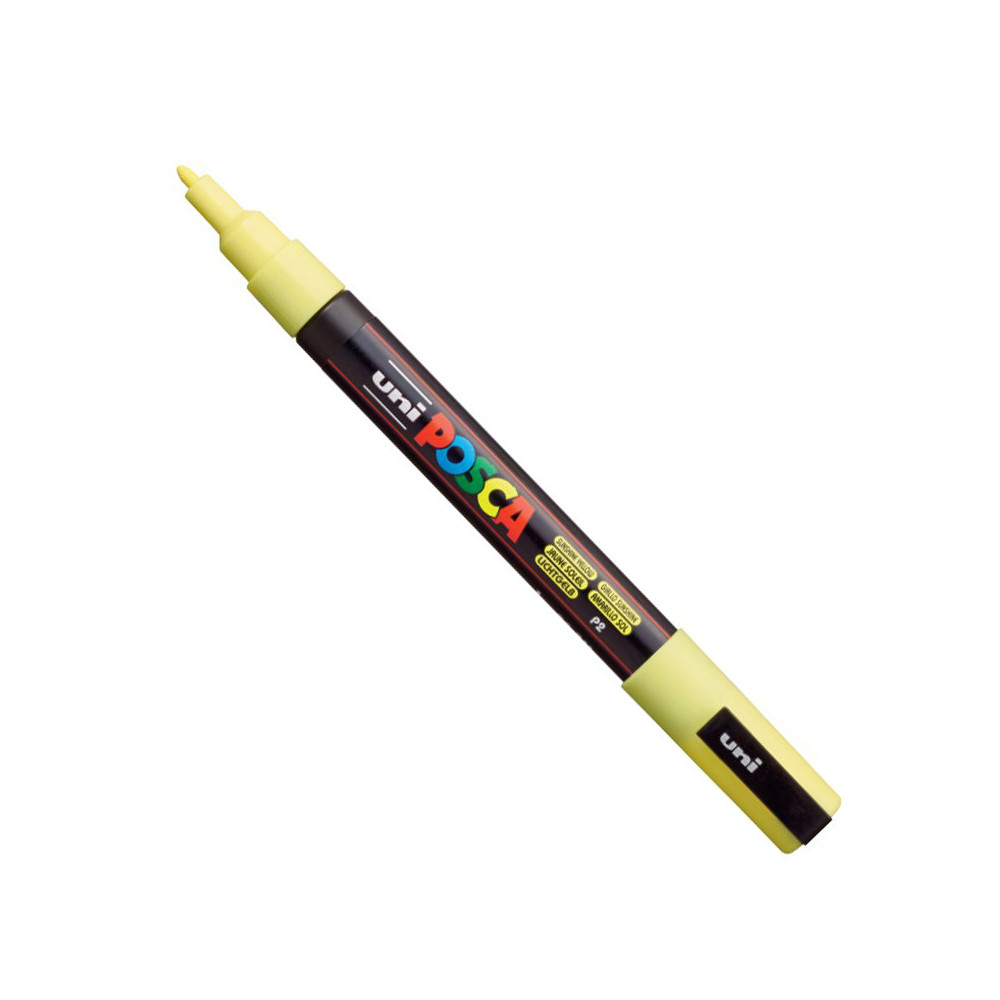 Markeris POSCA PC-3M, sunshine yellow/saulėtai geltonas, 1 vnt.-1 Markeris POSCA PC-3M, sunshine yellow/saulėtai geltonas, 1 vnt.-1
